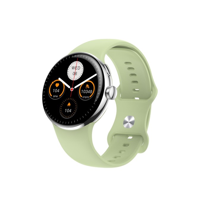Смарт-часы Wifit Wiwatch R1, 1.3", Amoled, IP68,GPS,контроль ЧСС, 21 режим фитнеса, зеленые
Смарт-часы Wifit Wiwatch R1, 1.3", Amoled, IP68,GPS,контроль ЧСС, 21 режим фитнеса, зеленые