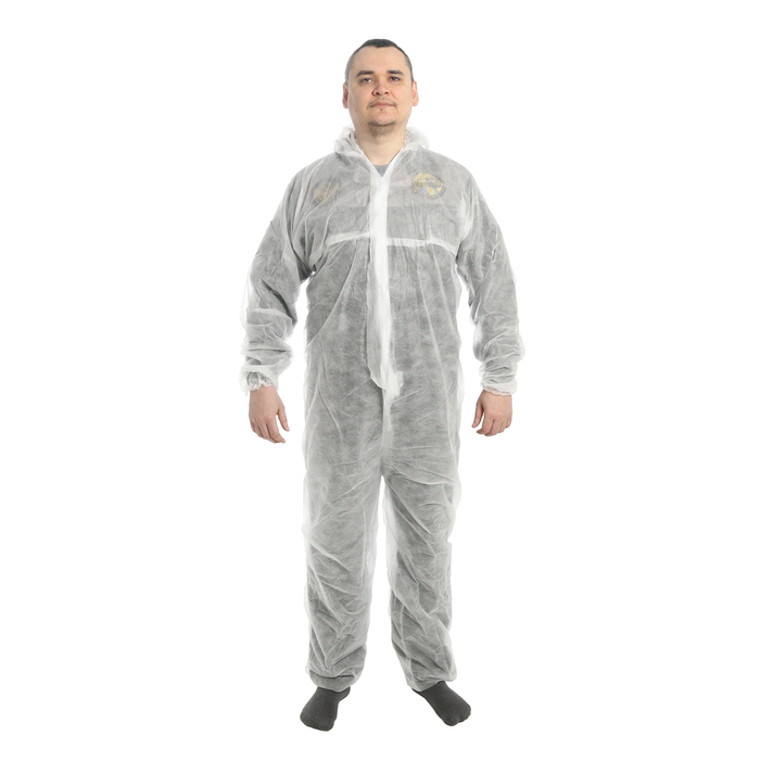 Костюм одноразовый для покраски, маляра, "Каспер", 30 г/м2, белый, 3XL, размер 60-62
Костюм одноразовый для покраски, маляра, "Каспер", 30 г/м2, белый, 3XL, размер 60-62
