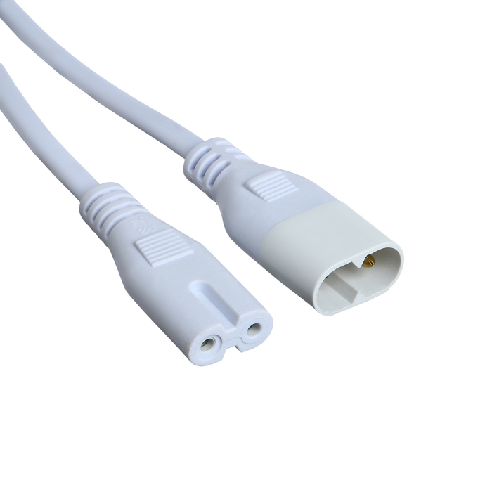 Провод для светильника, к сети 220 В, 50 см, 2 контакта IEC C7- IEC C8, тип контакта «папа-мама»
Провод для светильника, к сети 220 В, 50 см, 2 контакта IEC C7- IEC C8, тип контакта «папа-мама»