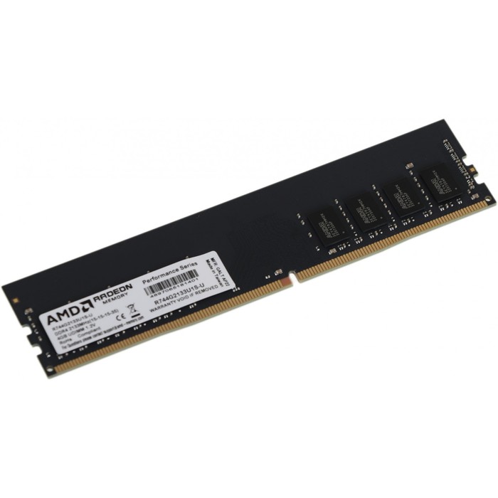 Модуль памяти DDR4 4Gb 2133MHz R744G2133U1S-U Radeon R7 RTL PC4-17000 CL15 DIMM 288-pin 1.2В
Модуль памяти DDR4 4Gb 2133MHz R744G2133U1S-U Radeon R7 RTL PC4-17000 CL15 DIMM 288-pin 1.2В