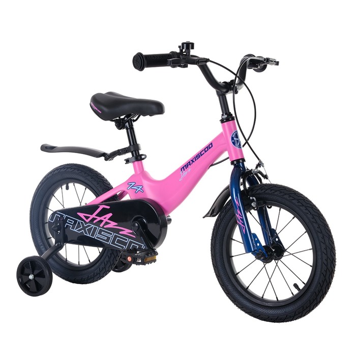фото Велосипед 14'' maxiscoo jazz стандарт плюс, цвет розовый матовый