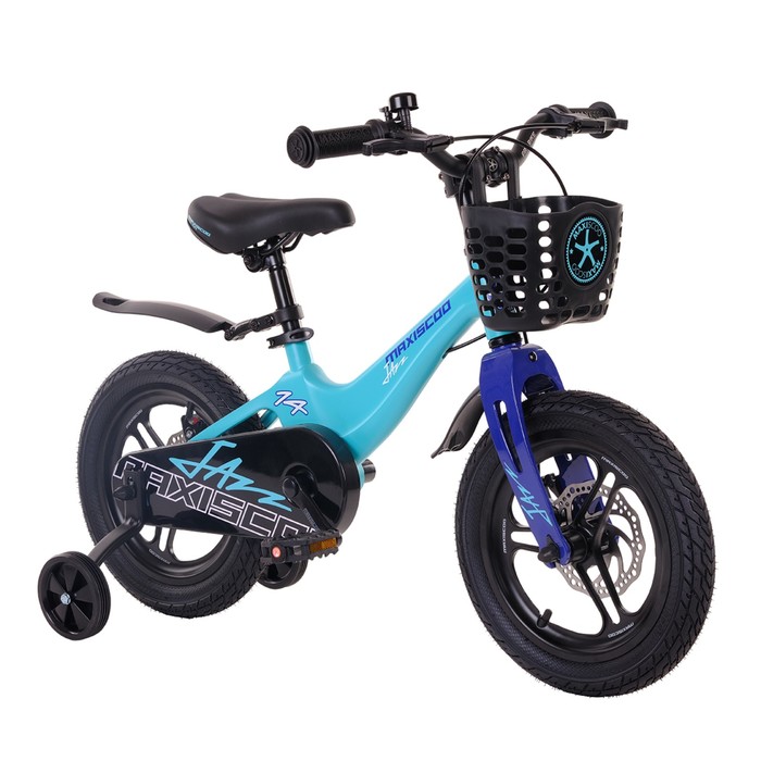 фото Велосипед 14'' maxiscoo jazz pro, цвет мятный матовый