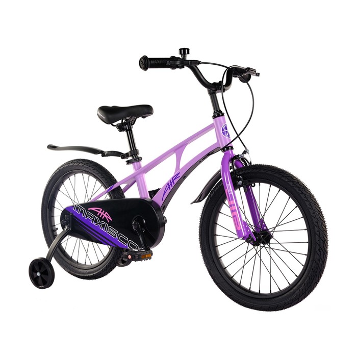 фото Велосипед 18'' maxiscoo air стандарт, цвет лавандовый матовый