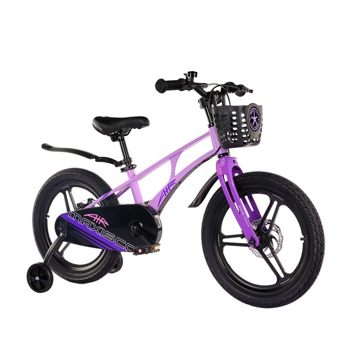 фото Велосипед 18'' maxiscoo air pro, цвет лавандовый матовый