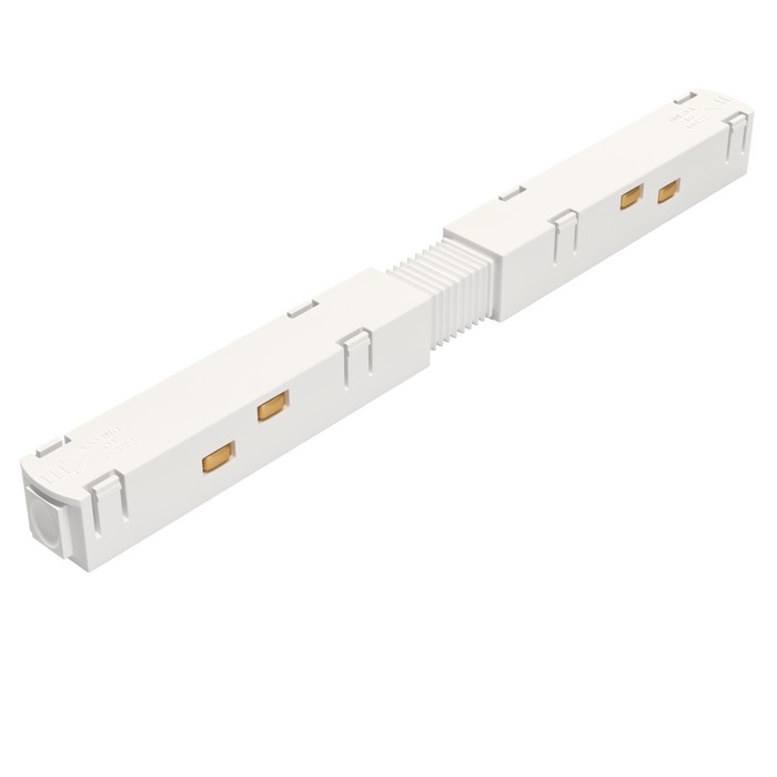Коннектор питания прямой для трековой системы Technical TRA004PC-22W, 19,5х1,8х1,8 см, цвет белый
Коннектор питания прямой для трековой системы Technical TRA004PC-22W, 19,5х1,8х1,8 см, цвет белый