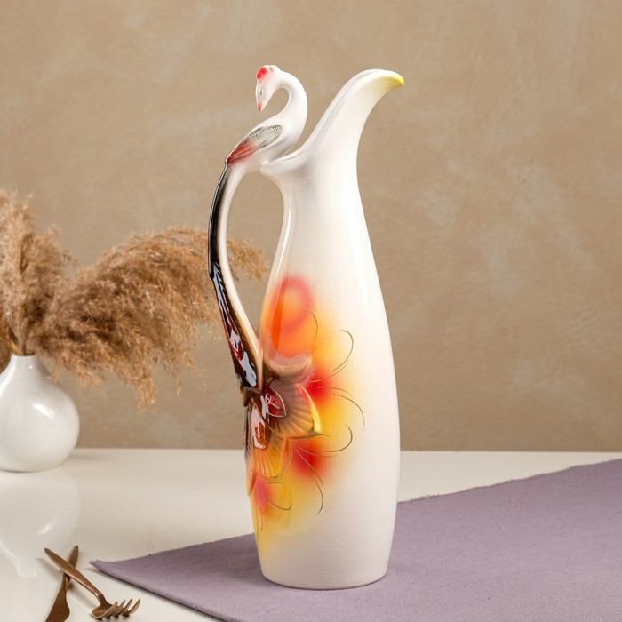 Кувшин "Жар-птица", белый, керамика, 2.5 л
Кувшин "Жар-птица", белый, керамика, 2.5 л