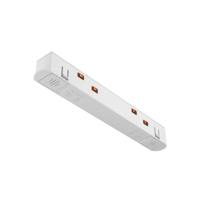 Коннектор питания прямой для трековой системы Technical TRA034PC-42W, 13,8х1,6х1,8 см, цвет белый
Коннектор питания прямой для трековой системы Technical TRA034PC-42W, 13,8х1,6х1,8 см, цвет белый