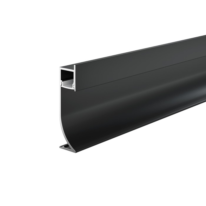 Алюминиевый профиль плинтус с подсветкой Led Strip ALM-5314-B-2M, 200х5,3х1,38 см, цвет чёрный
Алюминиевый профиль плинтус с подсветкой Led Strip ALM-5314-B-2M, 200х5,3х1,38 см, цвет чёрный