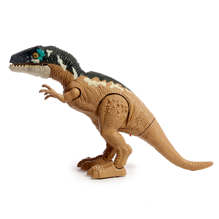 фото Динозавр радиоуправляемый "t-rex", эффект дыма, проектор, цвет микс