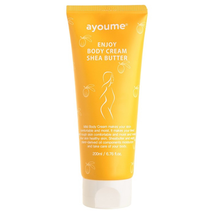 Крем для тела Ayoume Enjoy Body Cream, питательный, с экстрактом масла ши, 200 мл
Крем для тела Ayoume Enjoy Body Cream, питательный, с экстрактом масла ши, 200 мл