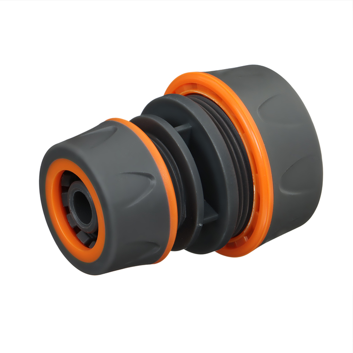 Муфта переходная, для шлангов 1/2" (12 мм) и 3/4" (19 мм), цанговое соединение, прорезиненный пластик, Greengo
Муфта переходная, для шлангов 1/2" (12 мм) и 3/4" (19 мм), цанговое соединение, прорезиненный пластик, Greengo