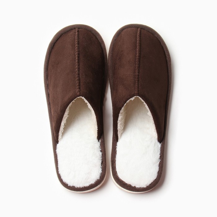 фото Тапочки мужские размер 44-45, цвет коричневый lovelife