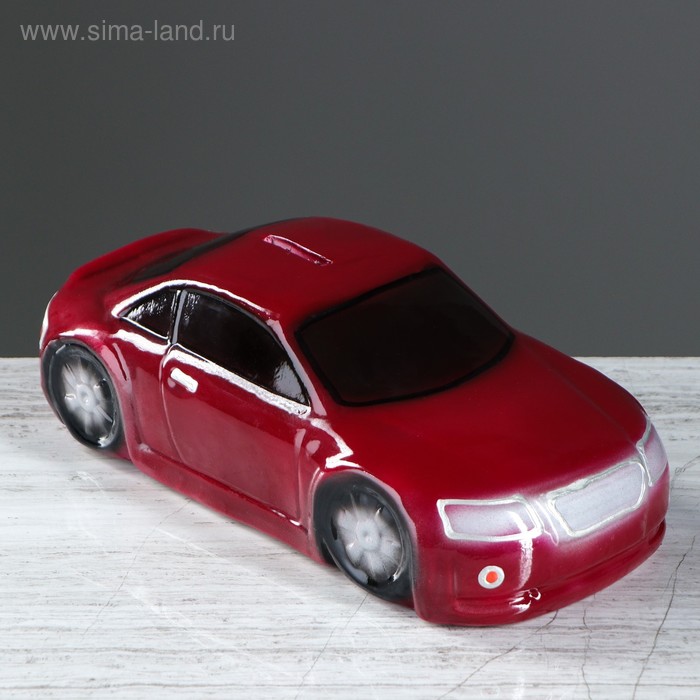 Копилка "Машина", глянец, цвет красный, 8 см
Копилка "Машина", глянец, цвет красный, 8 см