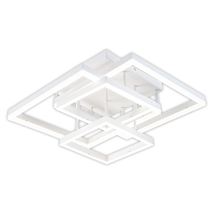 Светильник потолочный Escada, 10229/4LED White. 1х120Вт, LED, 7800Лм, 3000-6000KК, 525х525х220 мм, цвет белый
Светильник потолочный Escada, 10229/4LED White. 1х120Вт, LED, 7800Лм, 3000-6000KК, 525х525х220 мм, цвет белый
