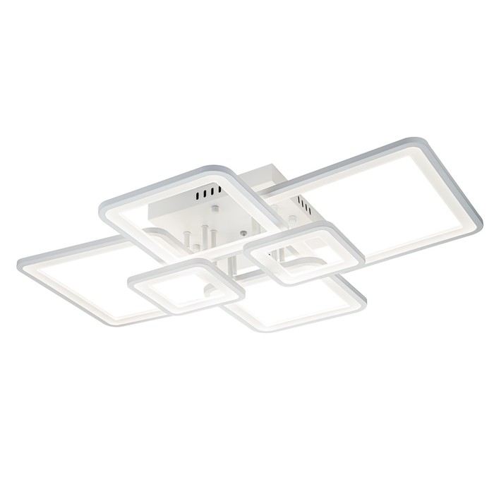Светильник потолочный Escada, 10286/6LED. 1х154Вт, LED, 10360Лм, 3000-6500К, 790х580х125 мм, цвет белый
Светильник потолочный Escada, 10286/6LED. 1х154Вт, LED, 10360Лм, 3000-6500К, 790х580х125 мм, цвет белый