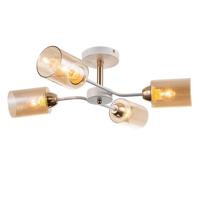 Светильник на штанге Escada, 1131/4P White/Gold. 4х60Вт, E27, 630х550х190 мм, цвет белый/золото
Светильник на штанге Escada, 1131/4P White/Gold. 4х60Вт, E27, 630х550х190 мм, цвет белый/золото