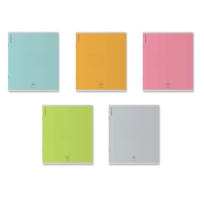 Тетрадь 36 листов в клетку ErichKrause "Nature Colors", обложка мелованный картон, блок офсет, микс
Тетрадь 36 листов в клетку ErichKrause "Nature Colors", обложка мелованный картон, блок офсет, микс