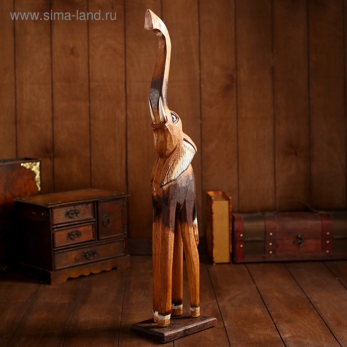 Сувенир дерево "Слон Иман" 60х16х8,5 см
Сувенир дерево "Слон Иман" 60х16х8,5 см