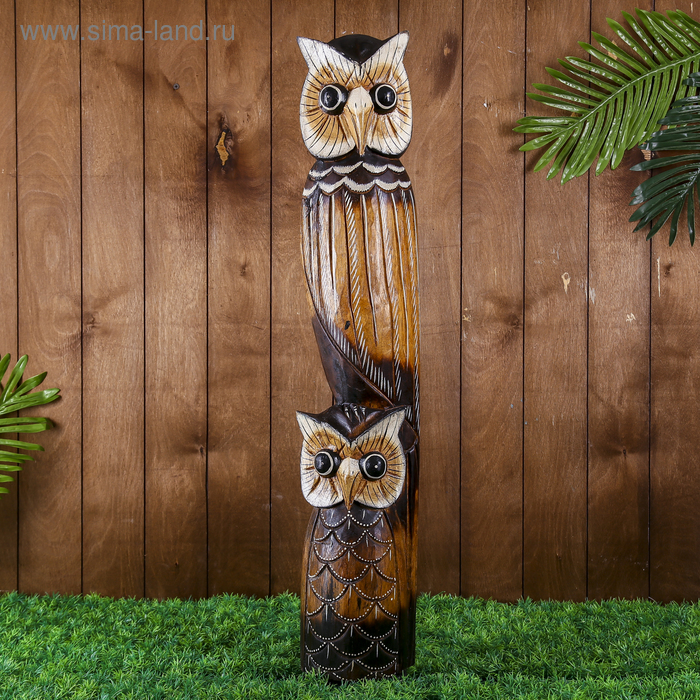 Сувенир дерево "Две совы" 80х15,5х7 см
Сувенир дерево "Две совы" 80х15,5х7 см