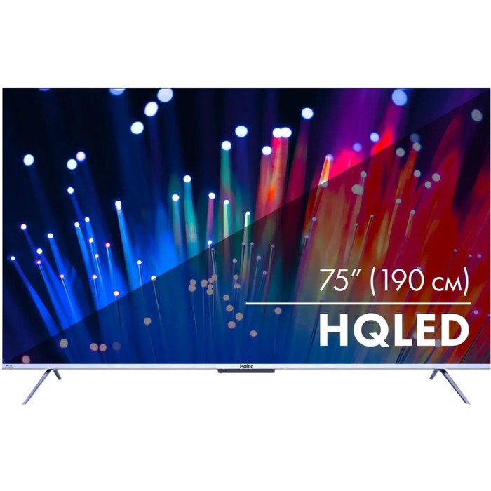 Телевизор Haier SMART TV S3, 75", 3840x2160, DVB-T2/C/S2, HDMI 4, USB 2, Smart TV, чёрный
Телевизор Haier SMART TV S3, 75", 3840x2160, DVB-T2/C/S2, HDMI 4, USB 2, Smart TV, чёрный