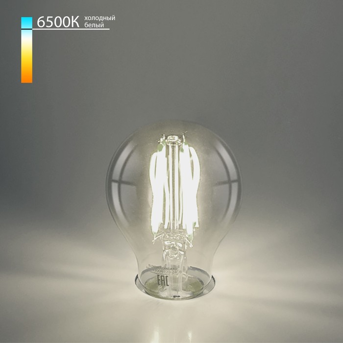Филаментная светодиодная лампа Elektrostandard, Classic F, 60х60х105 мм, 12Вт, E27, 1300Лм, 6500К
Филаментная светодиодная лампа Elektrostandard, Classic F, 60х60х105 мм, 12Вт, E27, 1300Лм, 6500К
