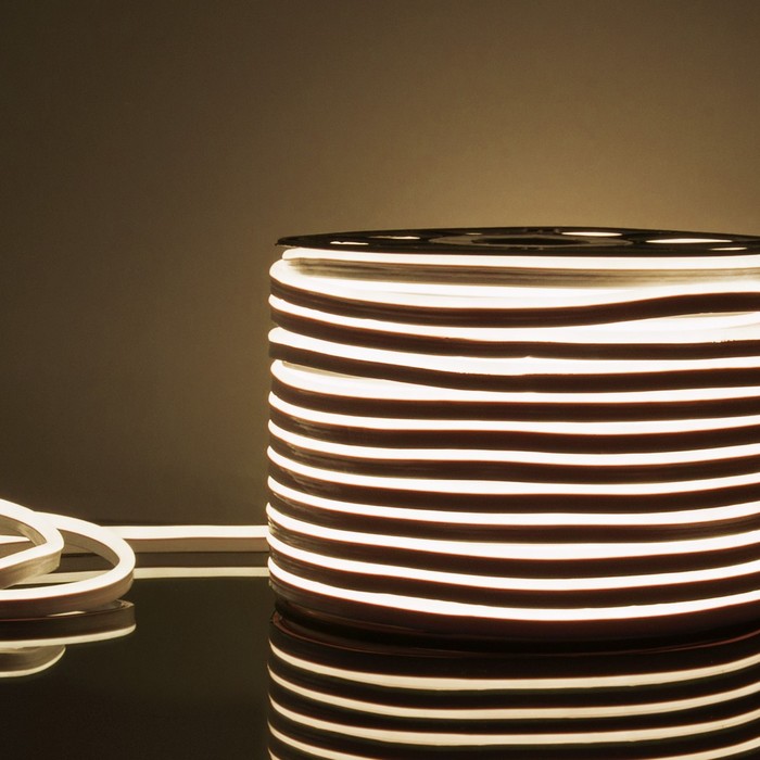 Гибкий неон Elektrostandard, IP67, 2835, 120 LED/м, 220В, односторонний, свечение дневное белое
Гибкий неон Elektrostandard, IP67, 2835, 120 LED/м, 220В, односторонний, свечение дневное белое