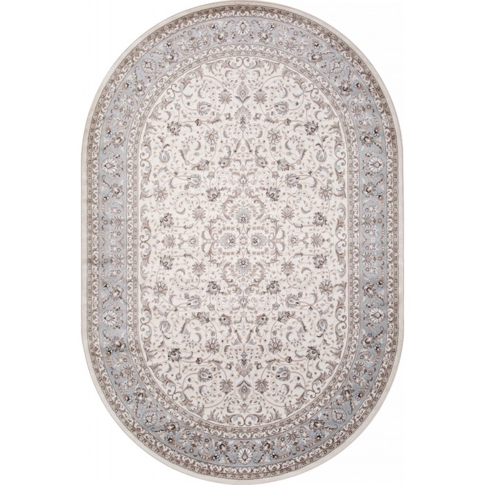 Ковёр овальный Merinos Valencia Deluxe, размер 80x150 см, цвет cream-l.blue
Ковёр овальный Merinos Valencia Deluxe, размер 80x150 см, цвет cream-l.blue