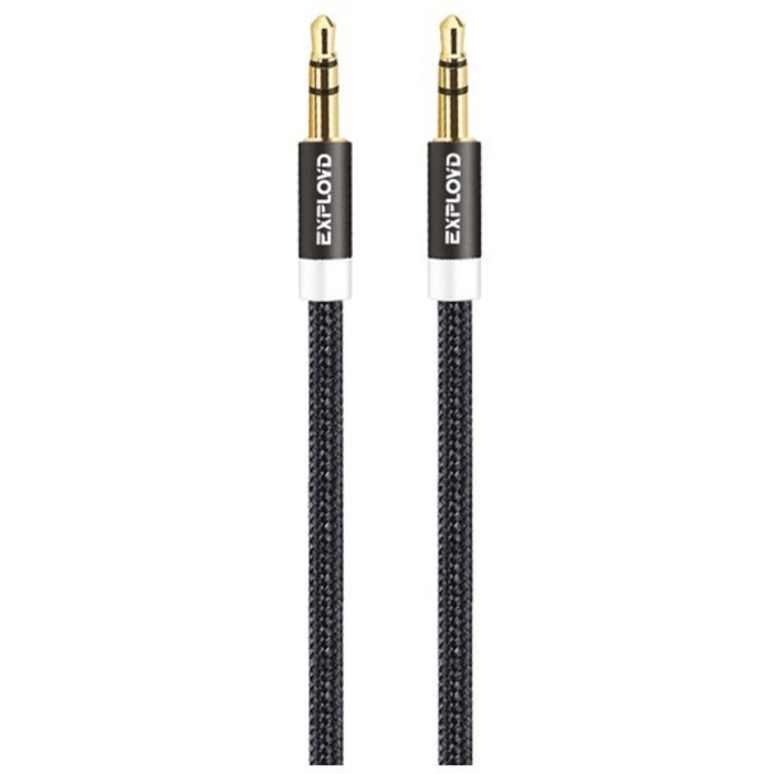 Кабель Exployd EX-K-641 Jack 3.5(м) - Jack 3.5(м), для микро и наушников, 1 м, черный
Кабель Exployd EX-K-641 Jack 3.5(м) - Jack 3.5(м), для микро и наушников, 1 м, черный