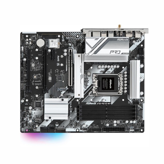 Материнская плата Asrock B760 PRO RS WIFI Soc-1700 Intel B760 4xDDR5 ATX AC`97 8ch(7.1) 2.5 103395
Материнская плата Asrock B760 PRO RS WIFI Soc-1700 Intel B760 4xDDR5 ATX AC`97 8ch(7.1) 2.5 103395