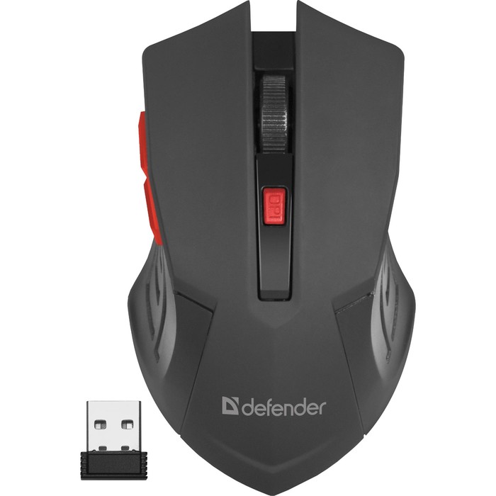 Мышь Defender Accura MM-275,беспроводная,оптическая, 1600 dpi, 1×AAA, 6 кнопок, USB,красная
Мышь Defender Accura MM-275,беспроводная,оптическая, 1600 dpi, 1×AAA, 6 кнопок, USB,красная