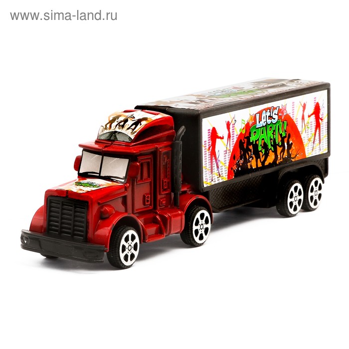 Грузовик инерционный «Фура», цвета МИКС 
Грузовик инерционный «Фура», цвета МИКС