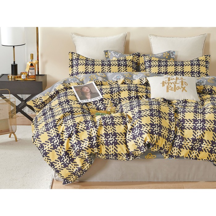 Постельное бельё евро Satin de Luxe, размер 230x250 см, 200x220 см, 50x70 см - 2 шт, 70x70 см - 2 шт
Постельное бельё евро Satin de Luxe, размер 230x250 см, 200x220 см, 50x70 см - 2 шт, 70x70 см - 2 шт