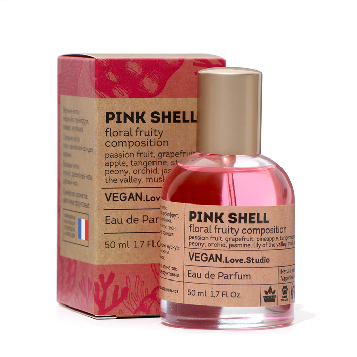 Парфюмерная вода женская Vegan Love Studio Pink Shell, 50 мл (по мотивам Bombshell by victoria´s (V.Secret)
Парфюмерная вода женская Vegan Love Studio Pink Shell, 50 мл (по мотивам Bombshell by victoria´s (V.Secret)