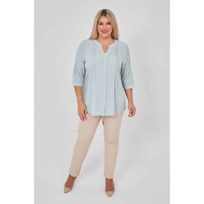 Рубашка женская, размер 64, цвет светло-зелёный
Рубашка женская, размер 64, цвет светло-зелёный