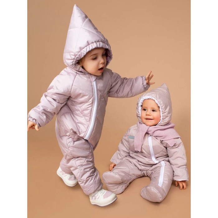 Комбинезон детский демисезонный стеганый Amarobaby Elf, рост 86 см, цвет лавандово-серый
Комбинезон детский демисезонный стеганый Amarobaby Elf, рост 86 см, цвет лавандово-серый