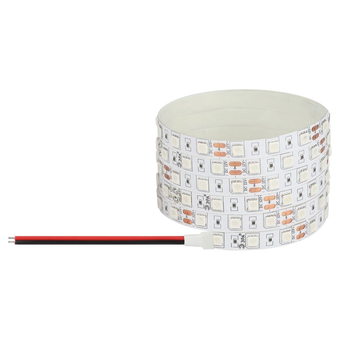 Светодиодная лента Эра, 5 м, IP20, SMD5050, 60 LED/м, 14,4 Вт/м, 12 В, свечение красное
Светодиодная лента Эра, 5 м, IP20, SMD5050, 60 LED/м, 14,4 Вт/м, 12 В, свечение красное