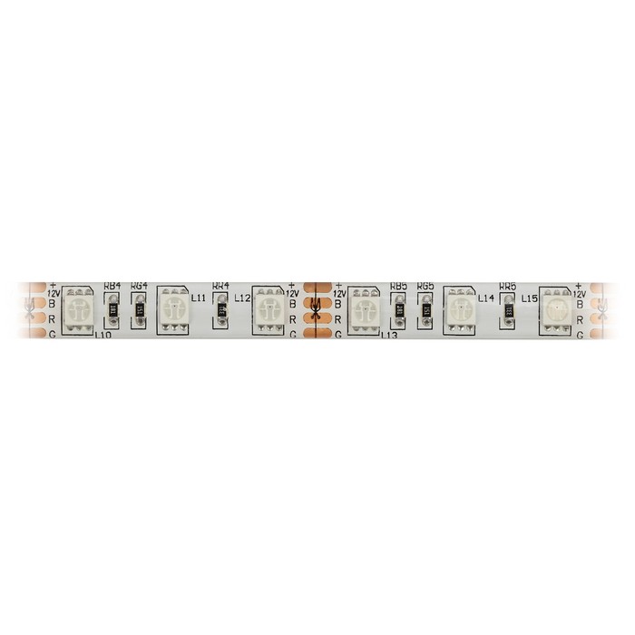 Светодиодная лента Эра, 5 м, IP65, SMD5050, 60 LED/м, 14,4 Вт/м, 12 В, свечение RGB
Светодиодная лента Эра, 5 м, IP65, SMD5050, 60 LED/м, 14,4 Вт/м, 12 В, свечение RGB