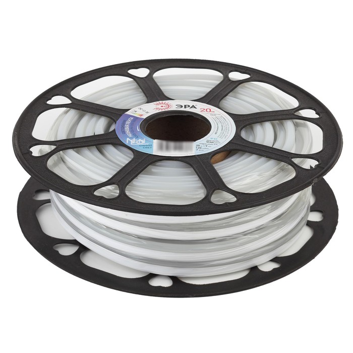 Неоновая светодиодная лента Эра, 20 м, IP67, SMD2835, 120 LED/м, 7 Вт/м, 220 В, свечение синее
Неоновая светодиодная лента Эра, 20 м, IP67, SMD2835, 120 LED/м, 7 Вт/м, 220 В, свечение синее
