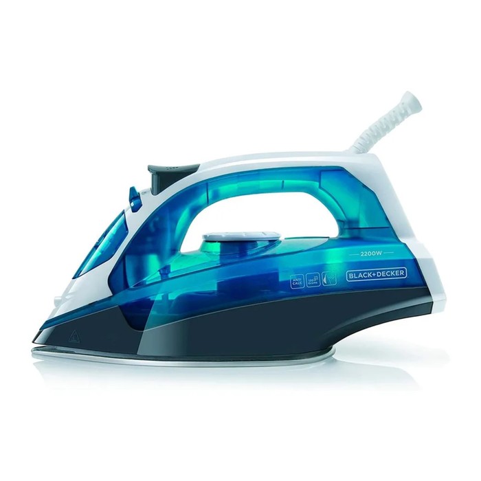 Утюг Black+Decker BXIR2200E, нержавеющая сталь подошва, 2200 Вт, 30 г/мин, 280 мл, синий
Утюг Black+Decker BXIR2200E, нержавеющая сталь подошва, 2200 Вт, 30 г/мин, 280 мл, синий
