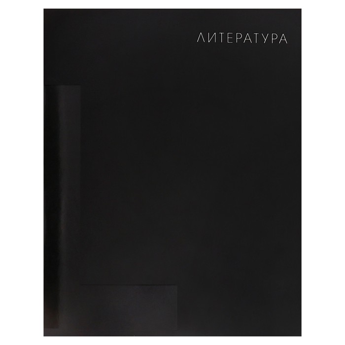 Тетрадь предметная "BlackTone" Calligrata TOP, 48 листов в линию Литература, обложка мелованный картон, Soft-touch + выборочный лак, блок офсет
Тетрадь предметная "BlackTone" Calligrata TOP, 48 листов в линию Литература, обложка мелованный картон, Soft-touch + выборочный лак, блок офсет
