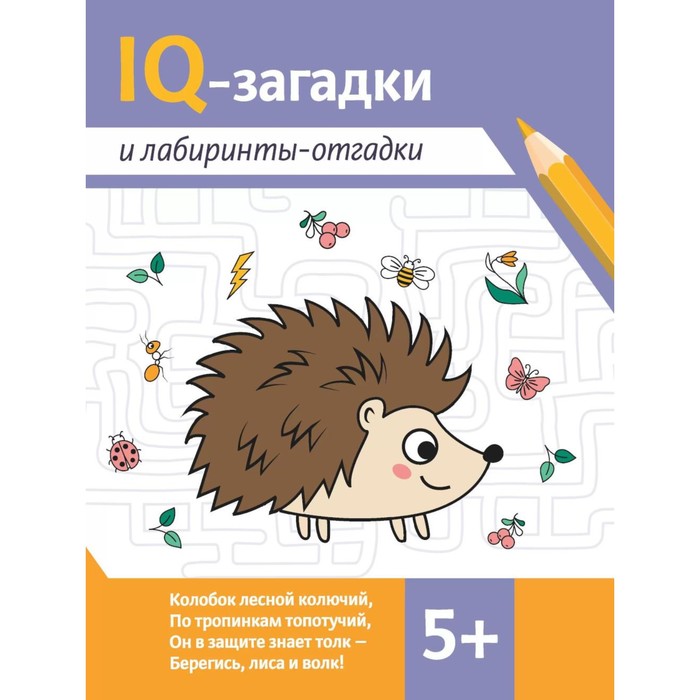IQ-загадки и лабиринты-отгадки. 5+. 2-е издание. Ильина Г.Ю., Сон С.Л., Погосова К.В.
IQ-загадки и лабиринты-отгадки. 5+. 2-е издание. Ильина Г.Ю., Сон С.Л., Погосова К.В.