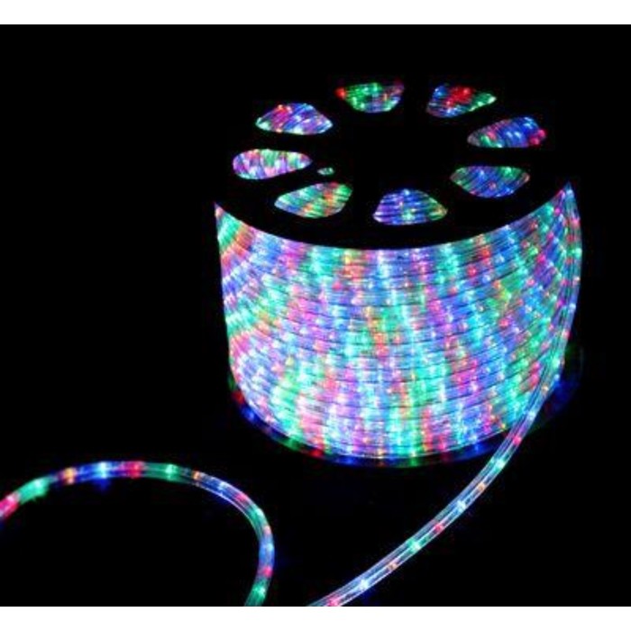 Шнур светодиодный Дюралайт чейзинг 3Вт 13мм 30LED/м мультиколор (RYGB) (уп.100м) Neon-Ni
Шнур светодиодный Дюралайт чейзинг 3Вт 13мм 30LED/м мультиколор (RYGB) (уп.100м) Neon-Ni