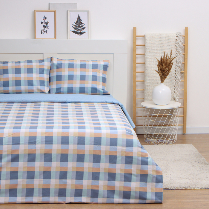 Постельное бельё LoveLife евро Square blue, 200х217см, 225х240см, 50х70см-2шт, сатин, хлопок 125г/м
Постельное бельё LoveLife евро Square blue, 200х217см, 225х240см, 50х70см-2шт, сатин, хлопок 125г/м
