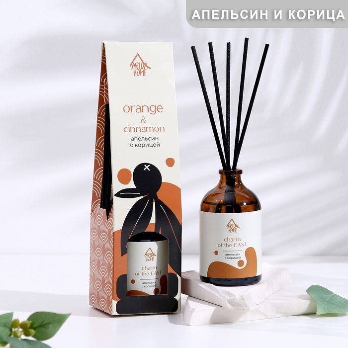 Диффузор ароматический Апельсин с корицей 100 мл
Диффузор ароматический Апельсин с корицей 100 мл