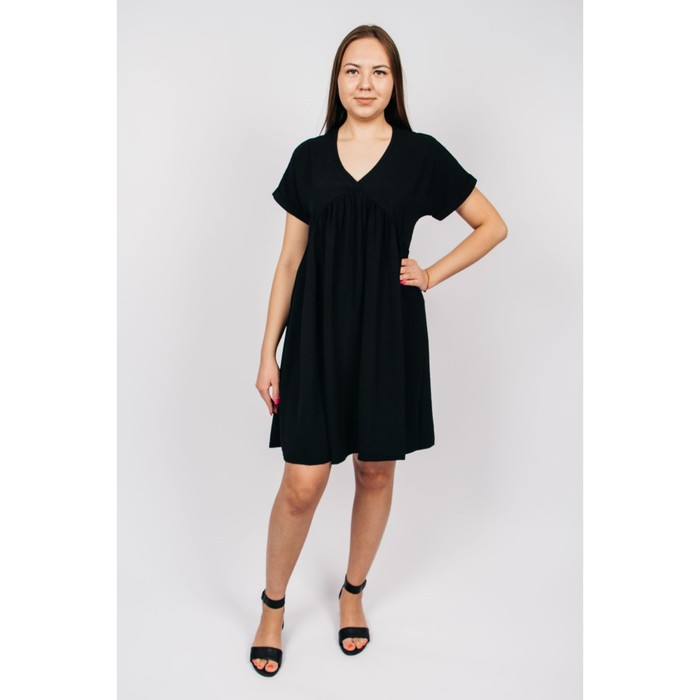 Платье женское, размер 42, цвет чёрный
Платье женское, размер 42, цвет чёрный