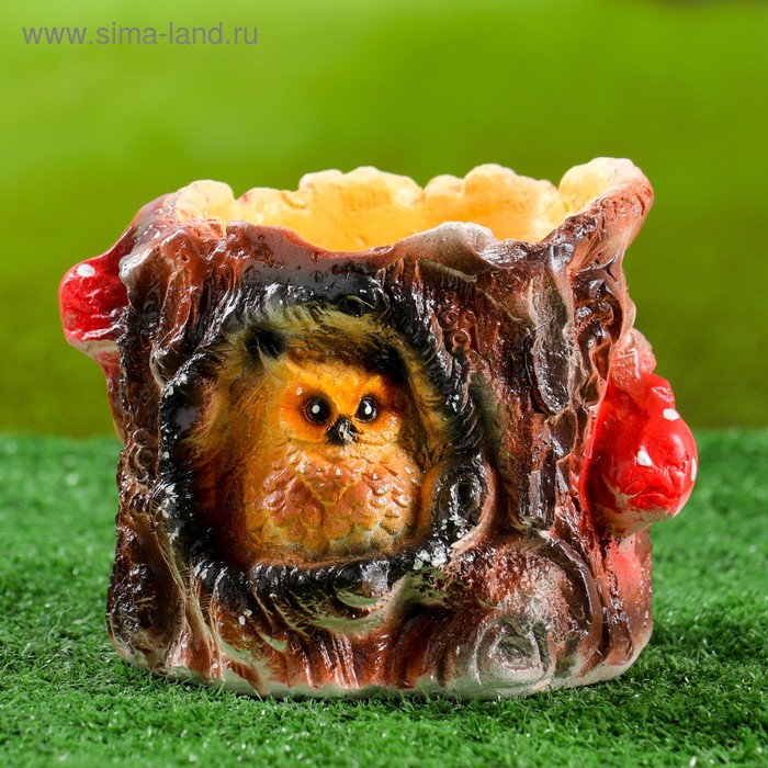 Фигурное кашпо "Пень №3" 15х18х13см
Фигурное кашпо "Пень №3" 15х18х13см