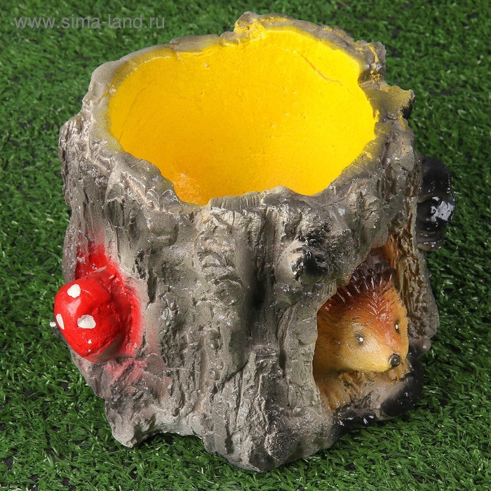 Фигурное кашпо "Пень №1" 18х16х14см
Фигурное кашпо "Пень №1" 18х16х14см