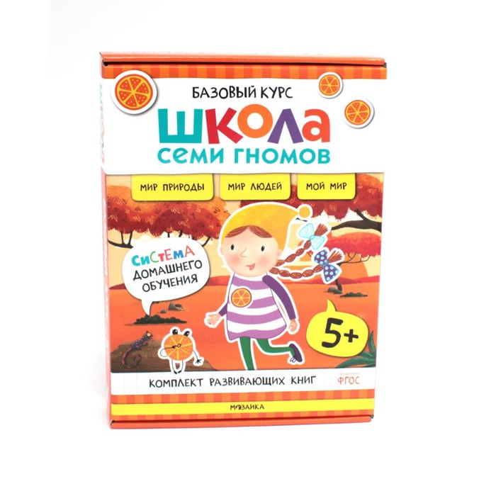 Школа Семи Гномов. Базовый курс. Окружающий мир. 5+. Комплект из 6-ти книг + развивающие игры
Школа Семи Гномов. Базовый курс. Окружающий мир. 5+. Комплект из 6-ти книг + развивающие игры