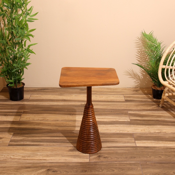 

Столик кофейный 40х40х60 см, манговое дерево