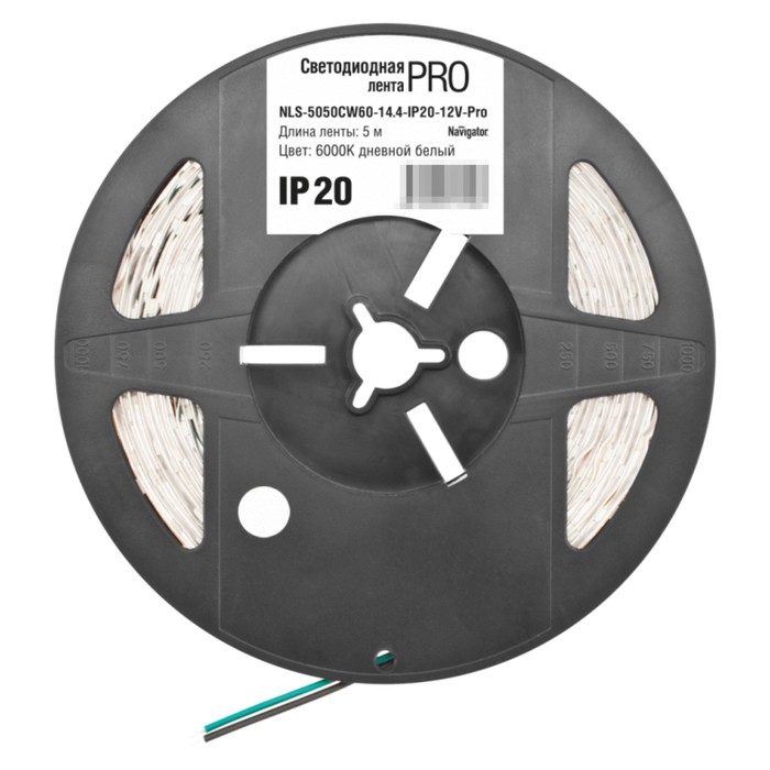Светодиодная лента JazzWay 10 мм, 5 м, IP20, 5050, 60 LED/м, 14.4 Вт/м, 12 В, 6000К, свечение холодное белое
Светодиодная лента JazzWay 10 мм, 5 м, IP20, 5050, 60 LED/м, 14.4 Вт/м, 12 В, 6000К, свечение холодное белое
